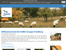 Tablet Screenshot of nabu-friedberg.de